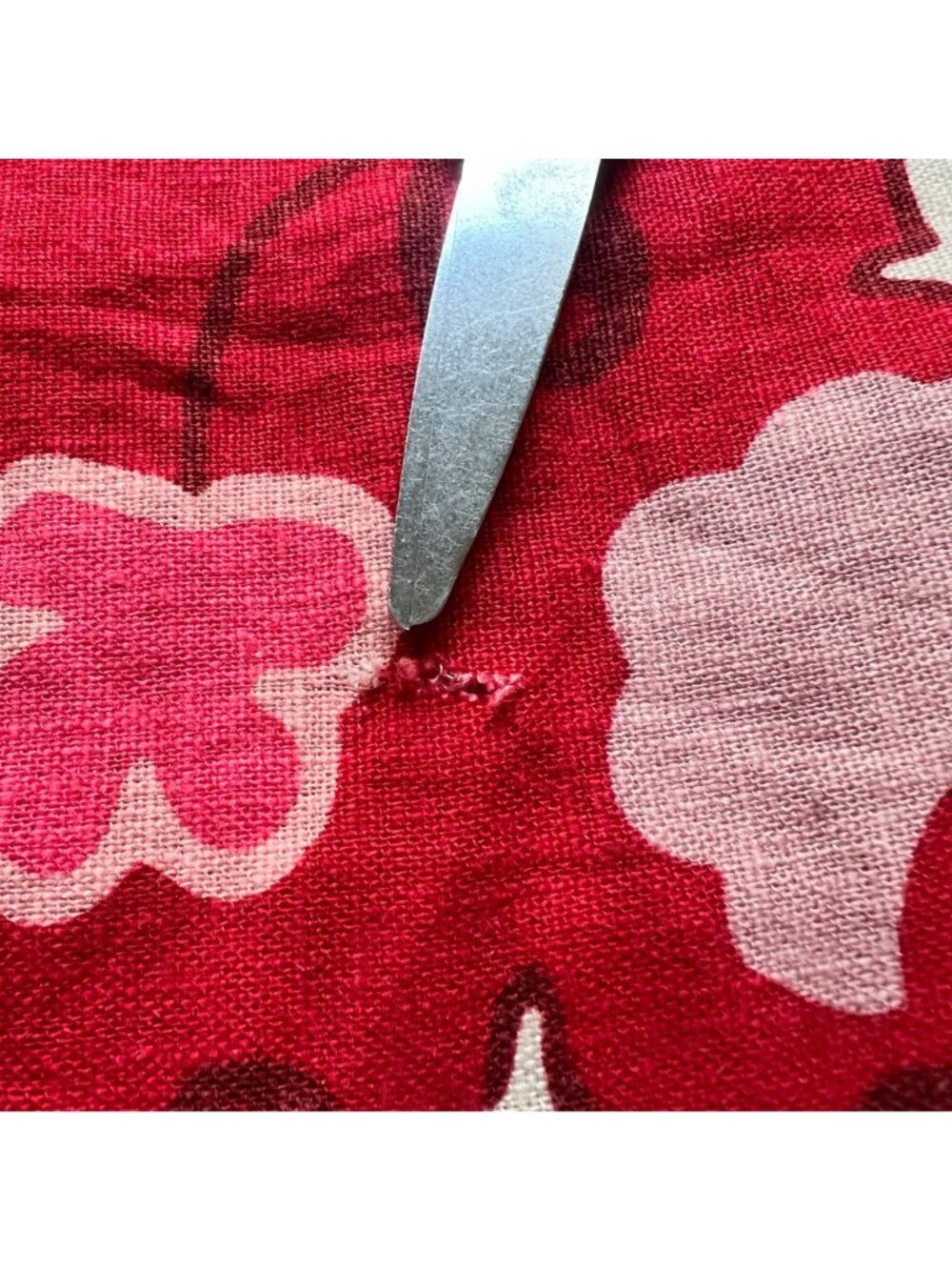 Rhode X Target Size 14 NEW Red Zinnia Floral Print Short Bell Sleeve Midi Dress - Picture 10 of 16